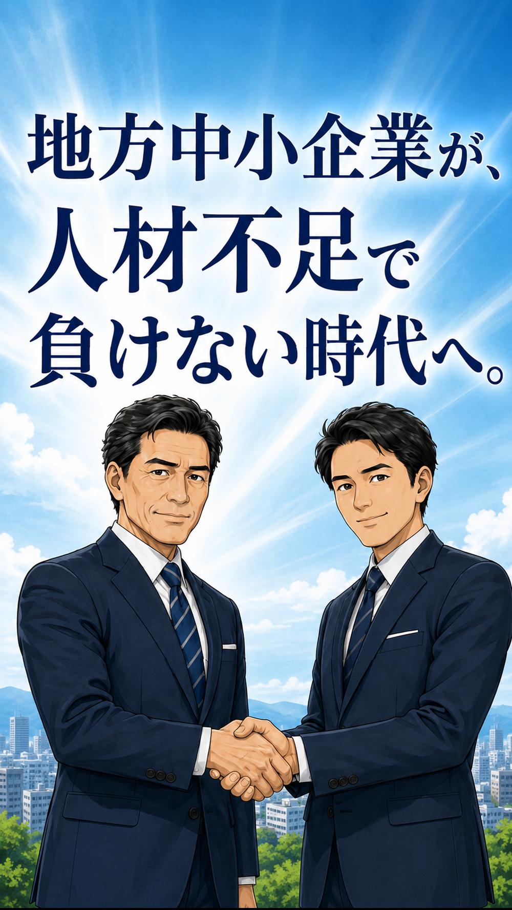地方中小企業が、人材不足で負けない時代へ 見出し