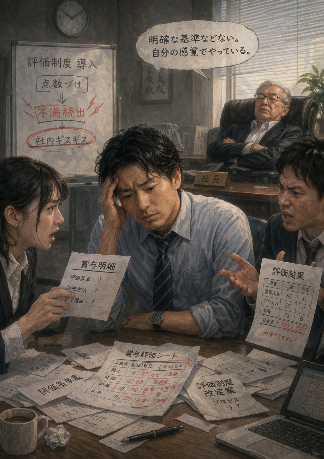 第1章 「社長の感覚です」とは言えない中間管理職の絶望